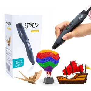 SCRIB3D Advanced 3D Printing Pen with Filament